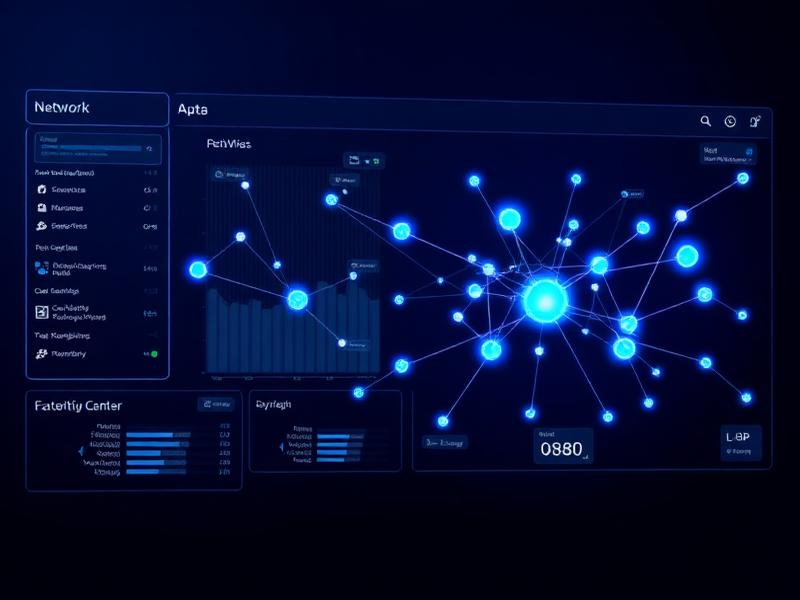 Visualisatie van een webarchitectuur met datanodes